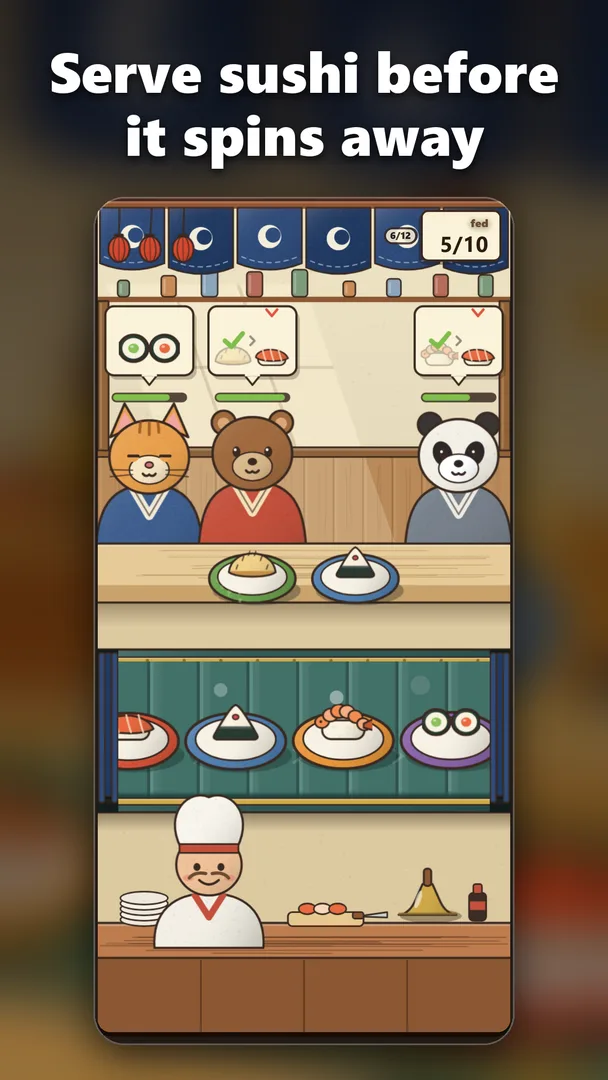 Sushi Conveyor gameplay